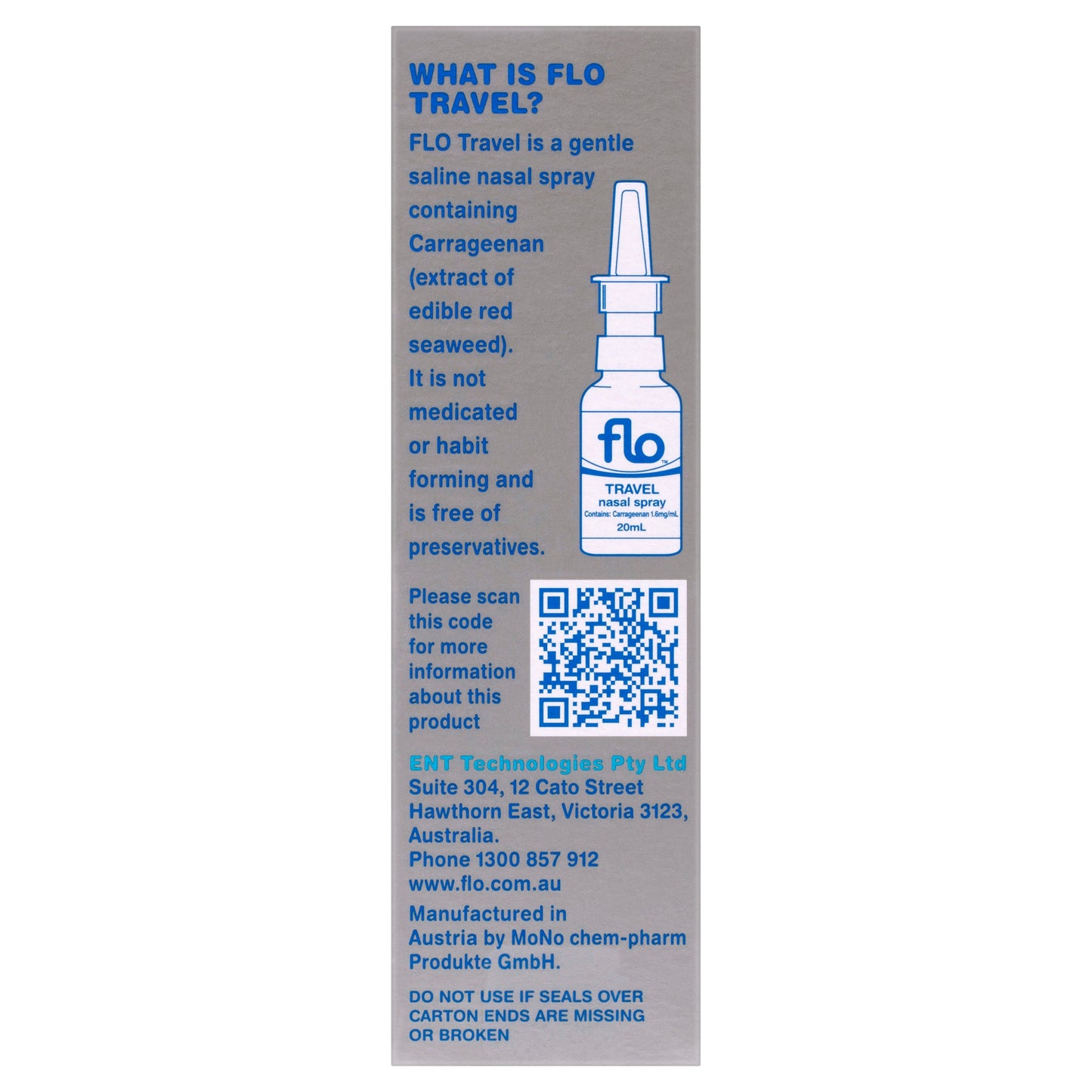 FLO Travel Nasal Spray 20ml