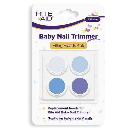 Rite Aid Baby Nail Trimmer Filing Heads 4 Pack