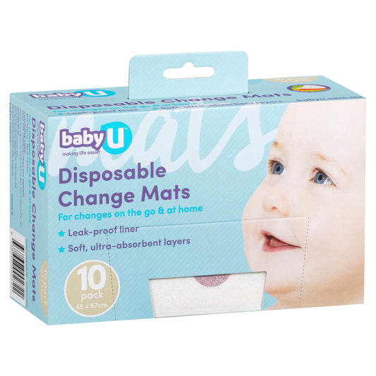 Baby U Disposable Change Mats 10