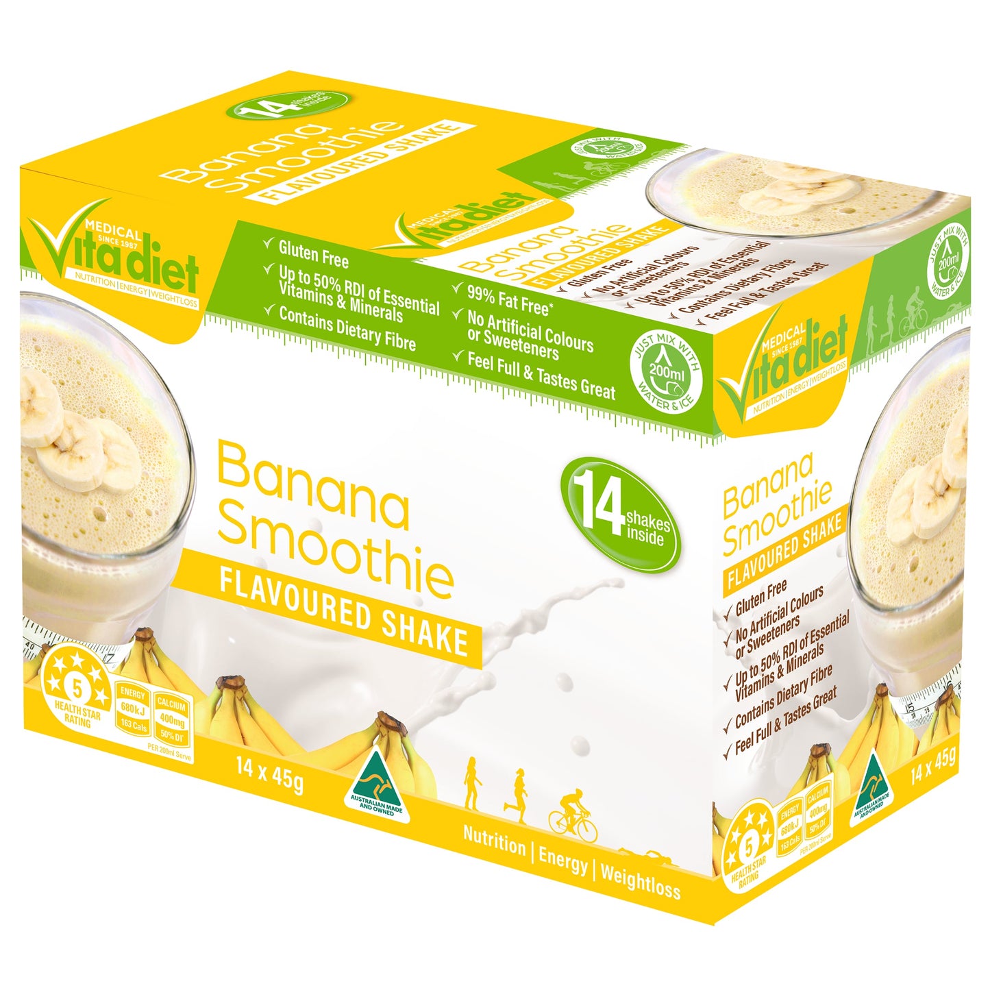 Vita Diet Banana Smoothie Sachets  14