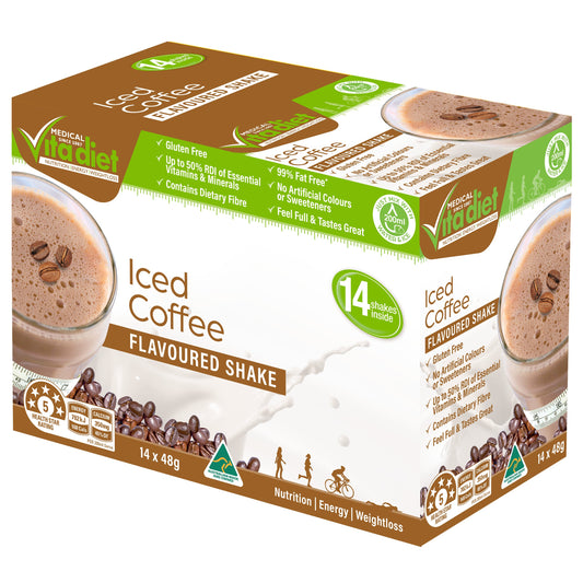 Vita Diet Iced Coffee Smoothie Sachets 14