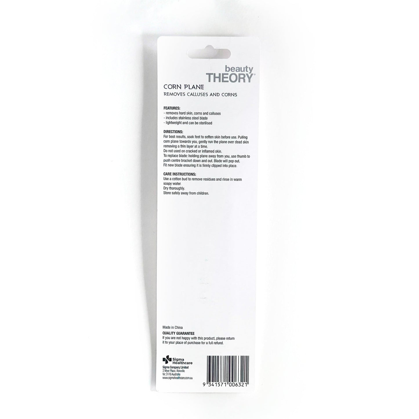 Beauty Theory Corn Plane Blades 10 Pack