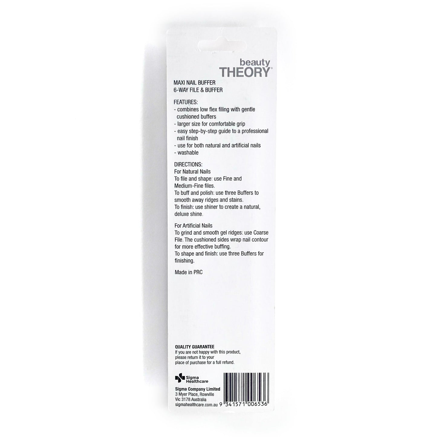 Beauty Theory Nail Buffer Maxi