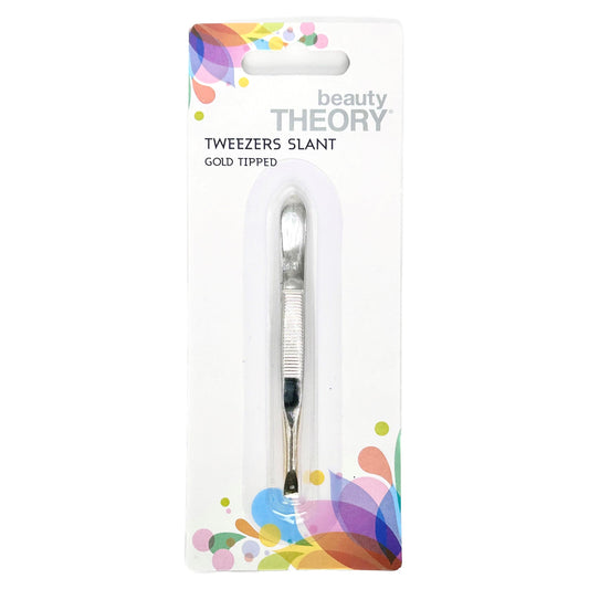 Beauty Theory Tweezers Gold Slant