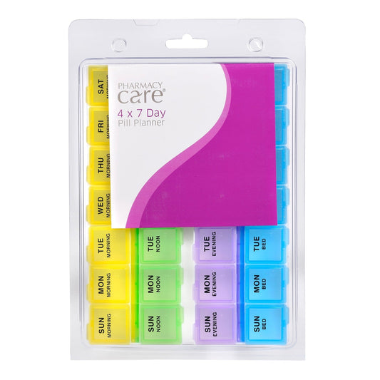 Pharmacy Care 4 X 7 Day Pill Planner