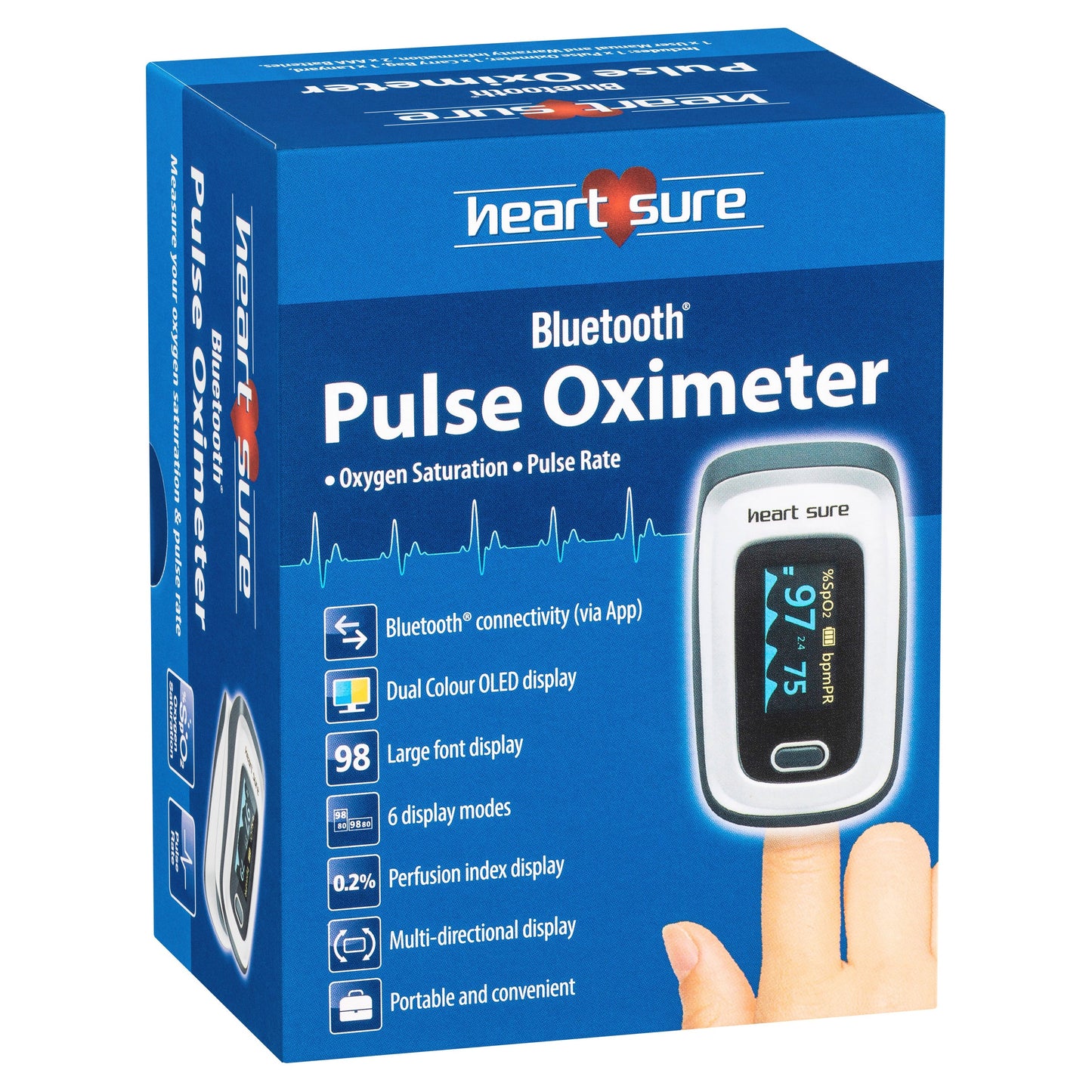 Heart Sure Bluetooth Pulse Oximeter A380