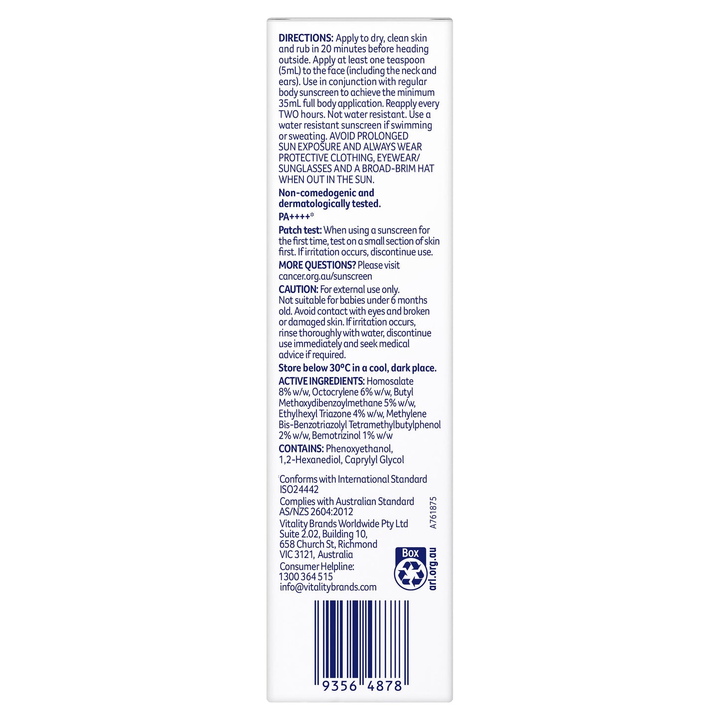 Cancer Council SPF 50+ Day Wear Face Fluid Matte Invisible 50ml
