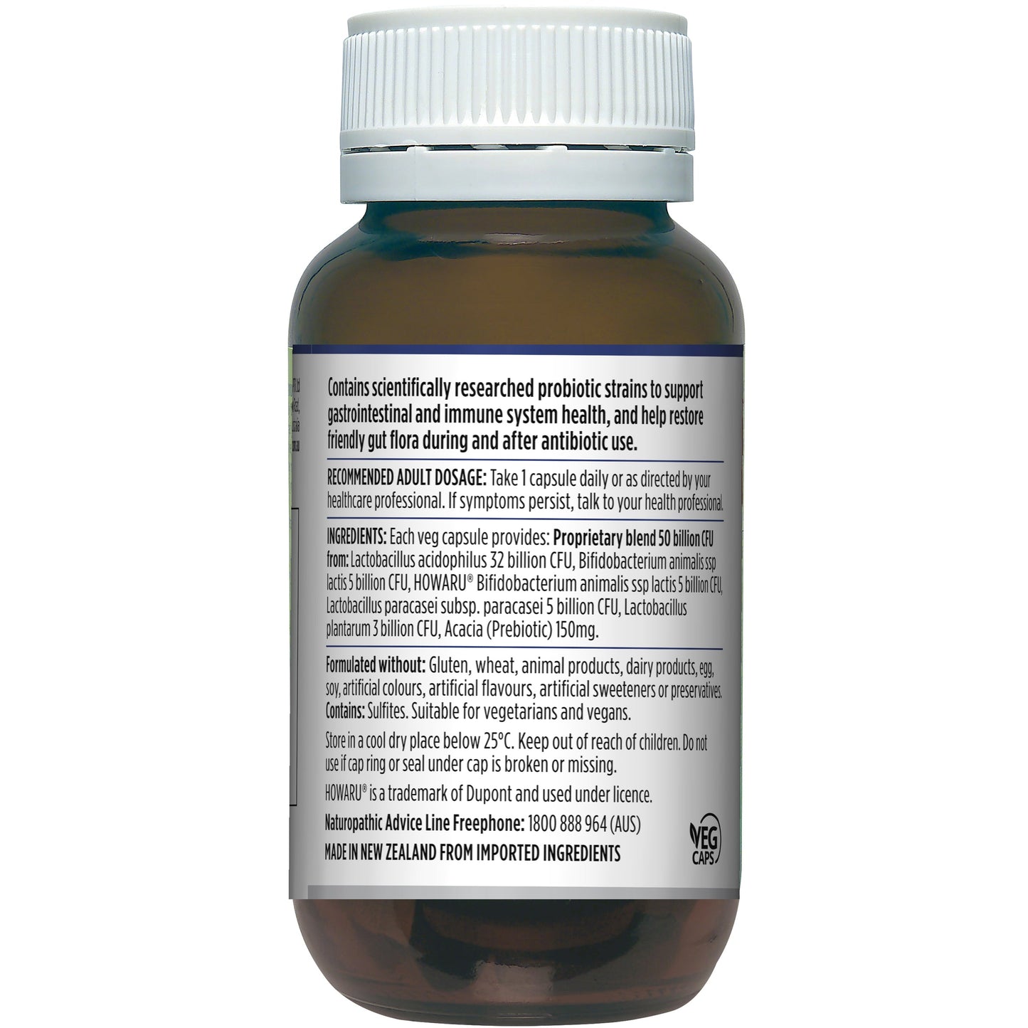 NutraLife Probiotica High Potency 50 Capsules
