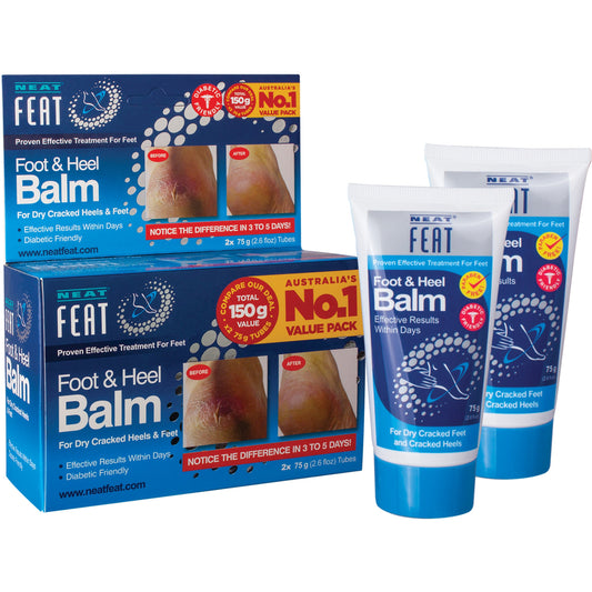 Neat Feat Heel Balm 2 for 1 - 75g