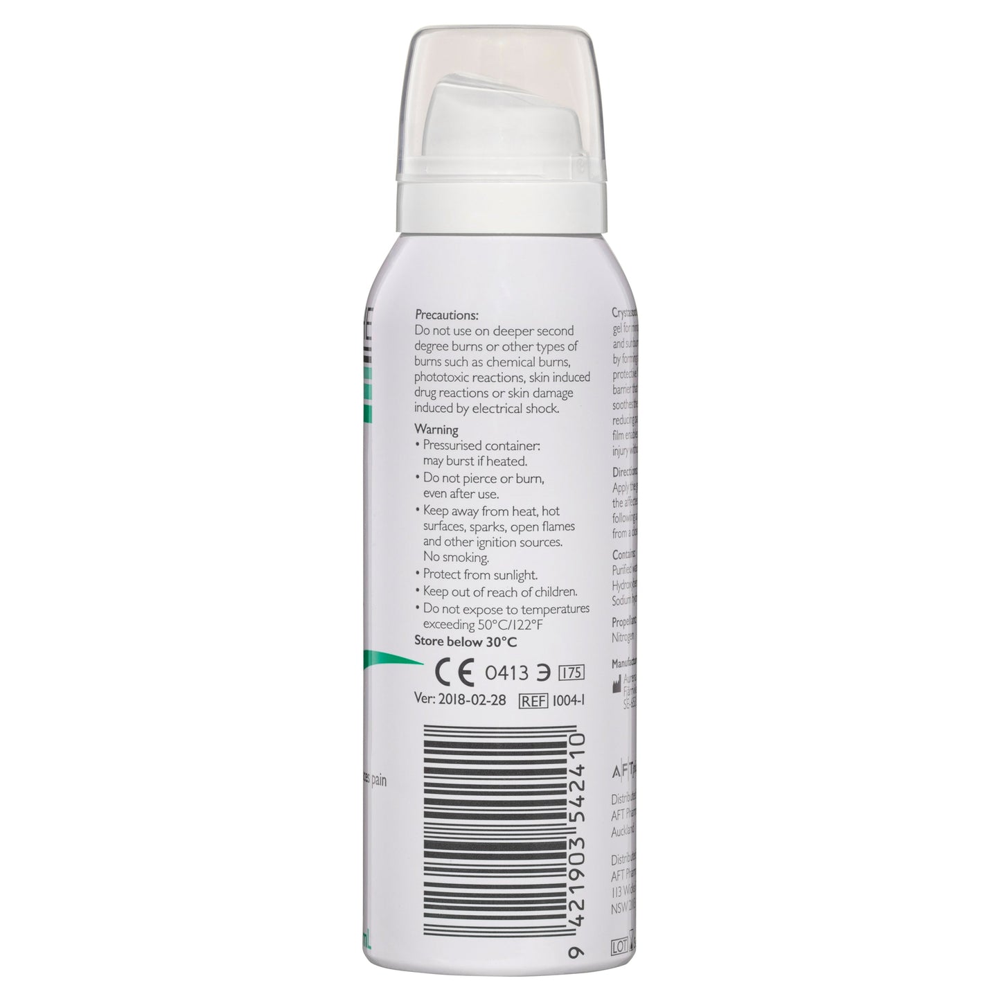 CRYSTASOOTHE BURN GEL 1% 100ML