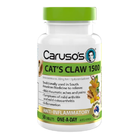 Caruso's Cat’s Claw 1500 50 Tablets