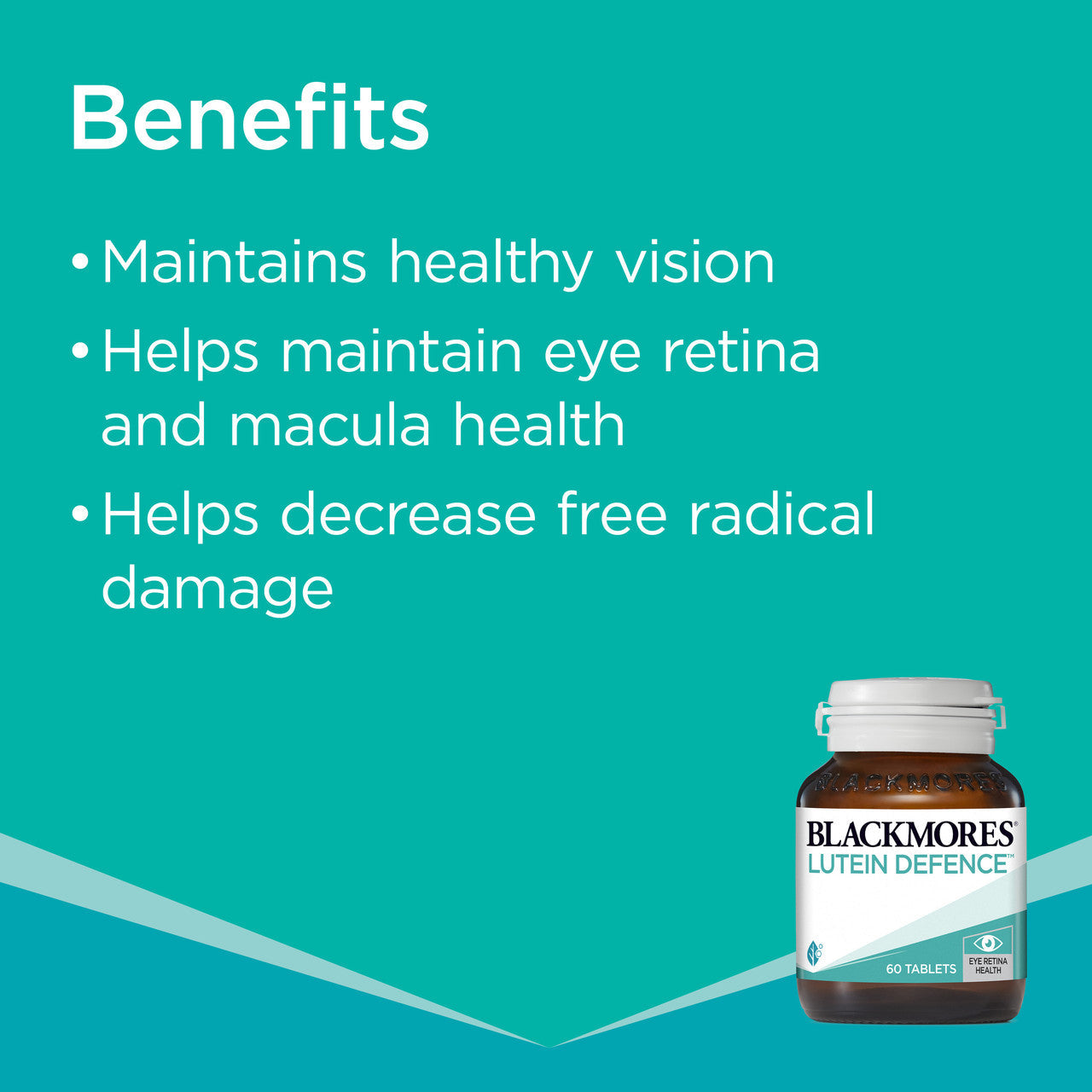 Blackmores Lutein Vision Advanced 60 Tablets