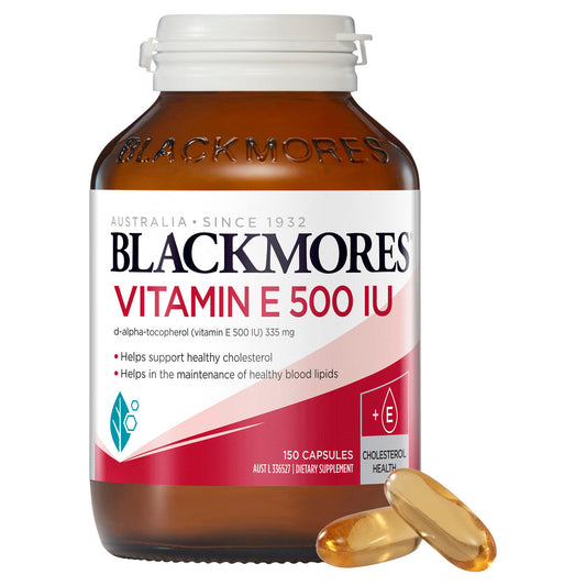 Blackmores Vitamin E 500iu 150 Capsules