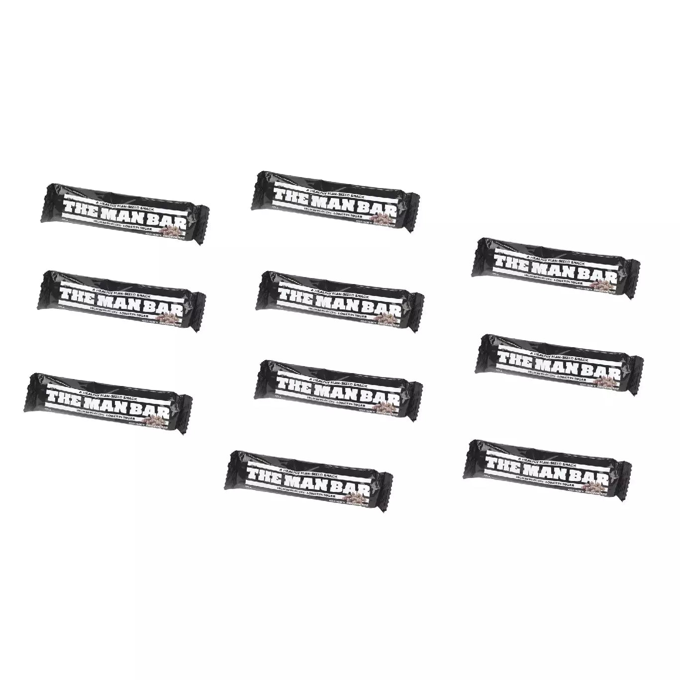 The Man Bar Chunky Choc 50g 10pk