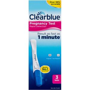 Clearblue Rapid Detection Pregnancy Test 3 Pack