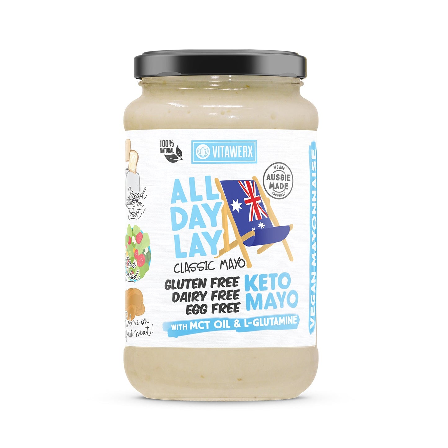 VITAWERX Keto Mayo - All Day Lay Classic 350ml