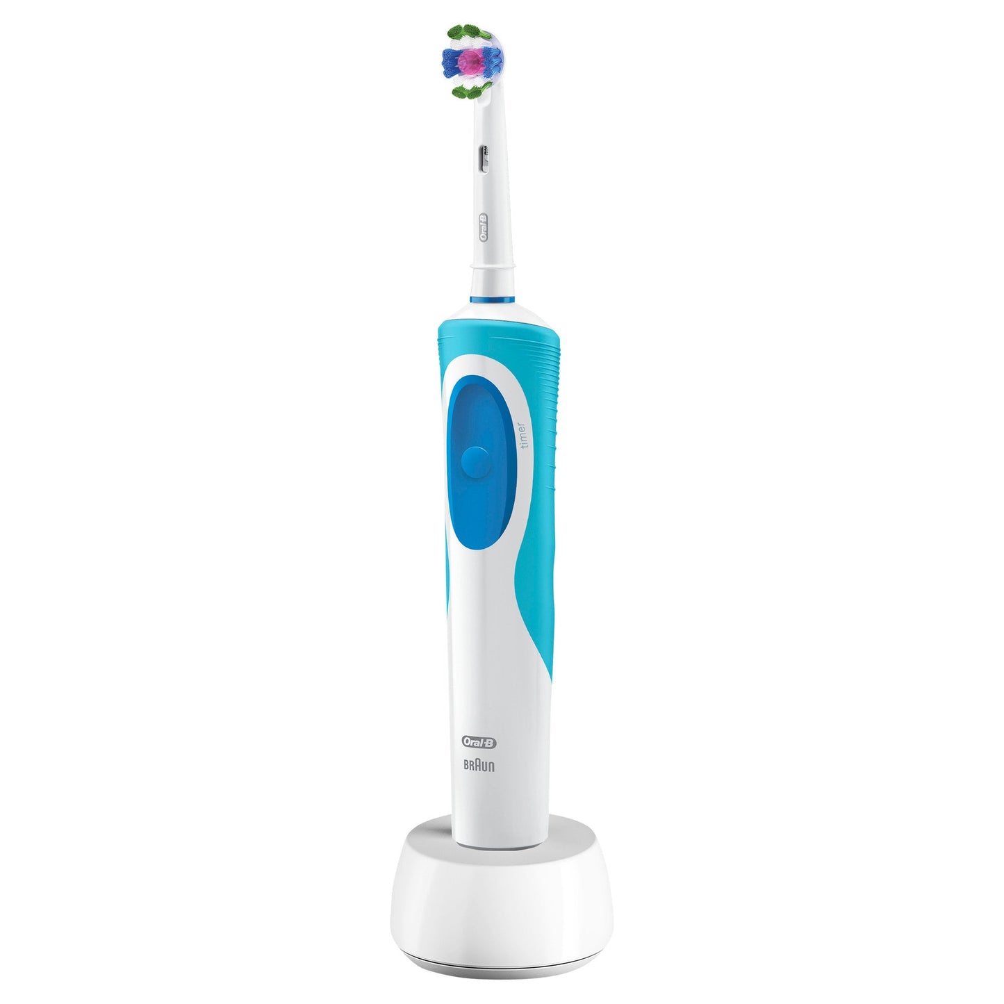 Oral-B Vitality Plus Pro White Electric Toothbrush With Charger