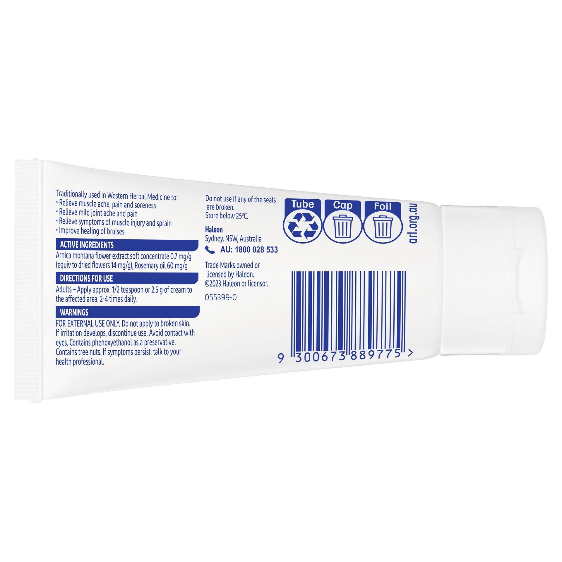 VoltaNatra Pain Relief Cream 50g