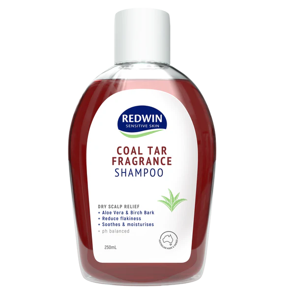 Redwin Coal Tar Fragrance Shampoo 250ml