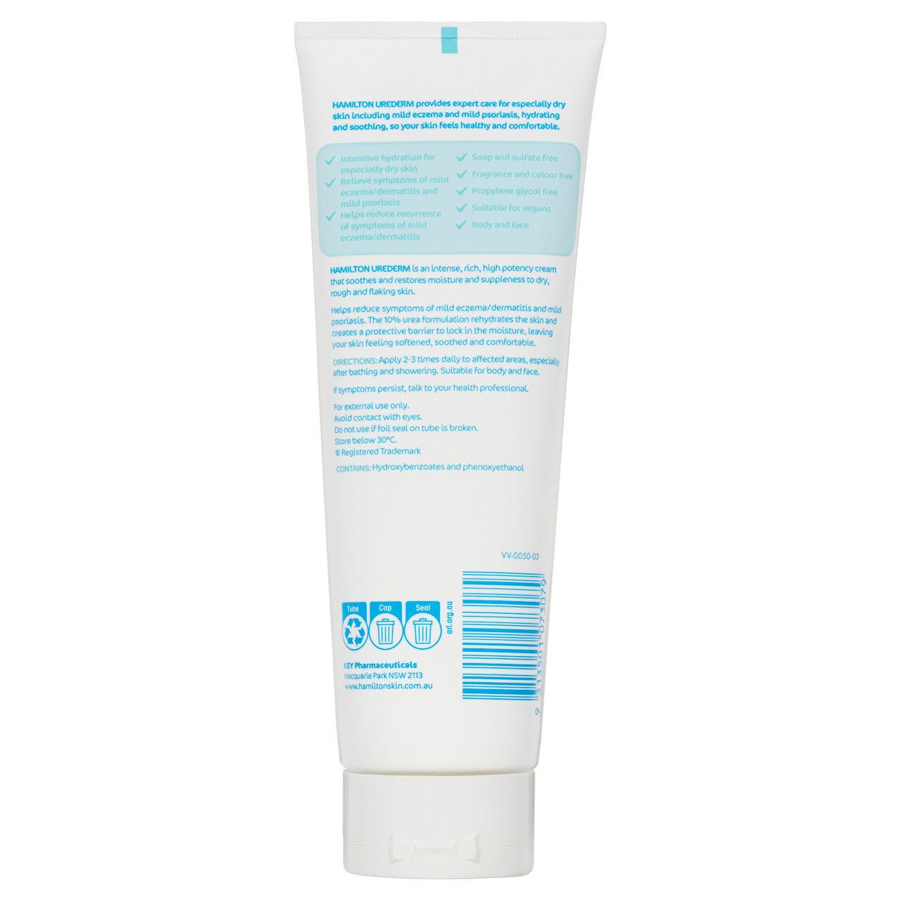 Hamilton Urederm 225g