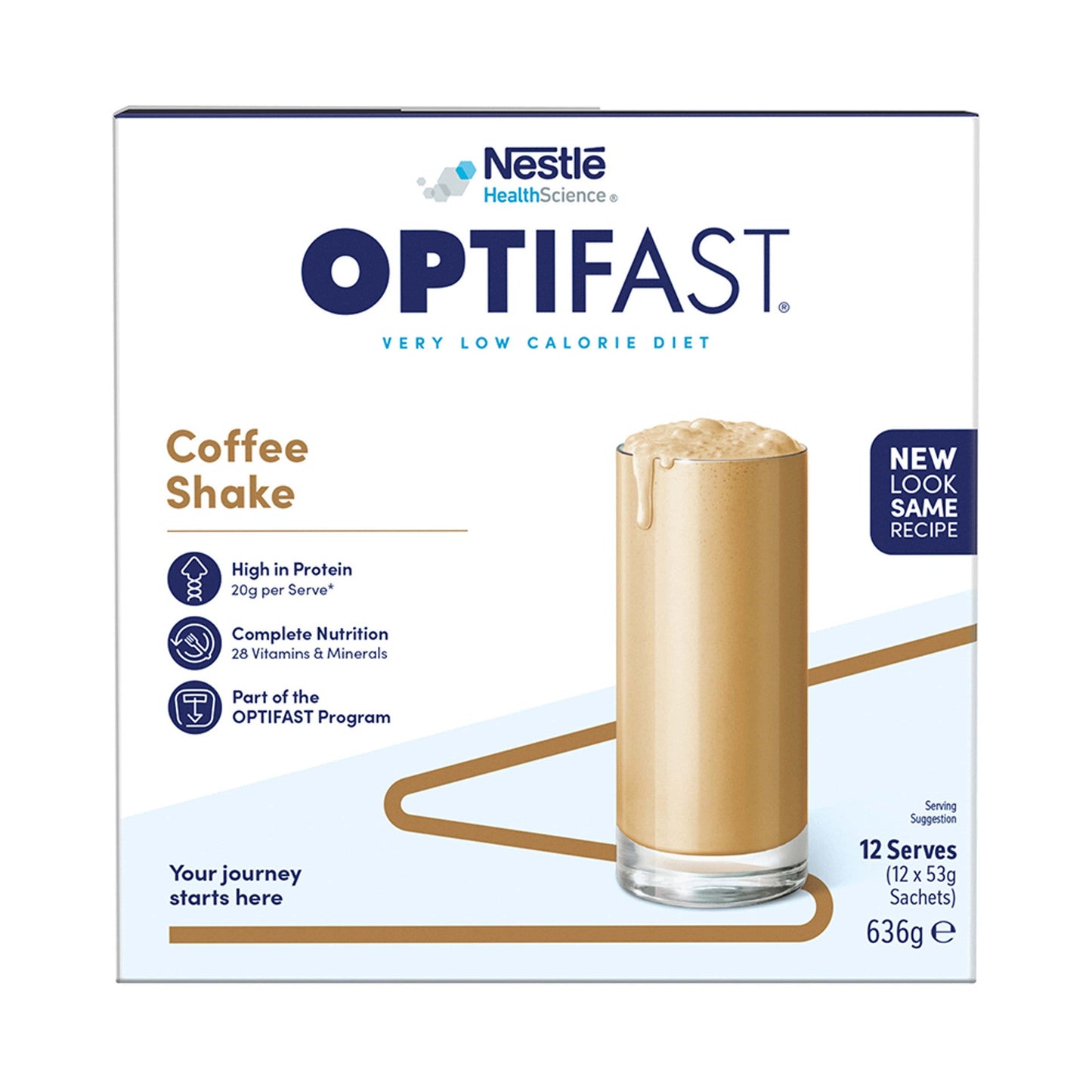 Optifast VLCD Shake Coffee 12 x 53g