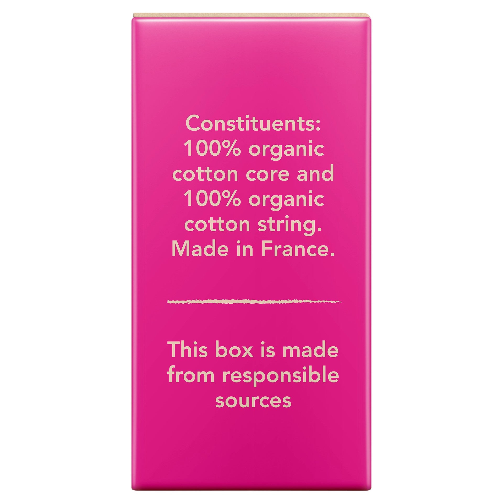 Carefree Organics Regular Tampons 16