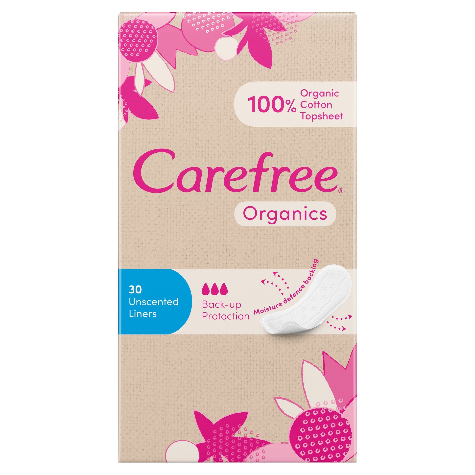 Carefree Organic Liner Original 30