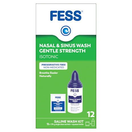 Fess Nasal&Sinus Wash Starter Kit Gent 12