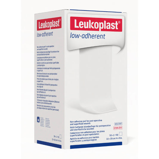 Leukoplast Low Adherent Dressing Sterile 10x20m Box 50
