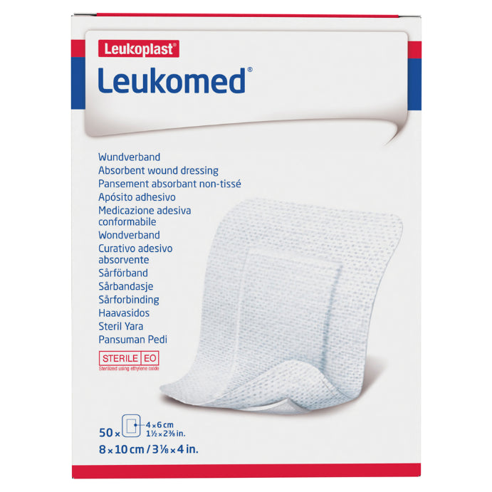 Leuko Leukomed Sterile Post-op 8cm X 10cm 1 Each x 50