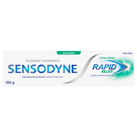 Sensodyne Sensitive Teeth Pain Rapid Relief Extra Fresh Toothpaste 100g