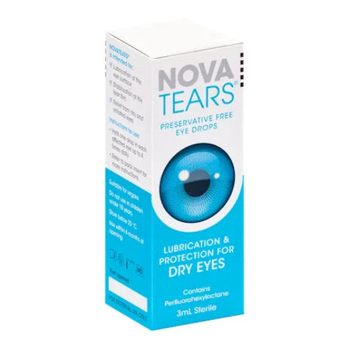 NovaTears Lubricating Eye Drops 3ml