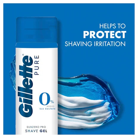 Gillette Pro Icy Cool Shave Gel Menthol 195g