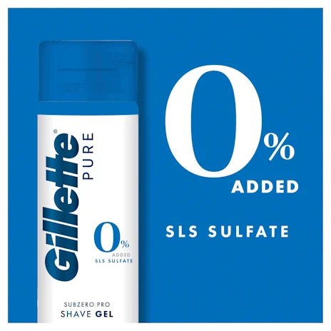 Gillette Pro Icy Cool Shave Gel Menthol 195g