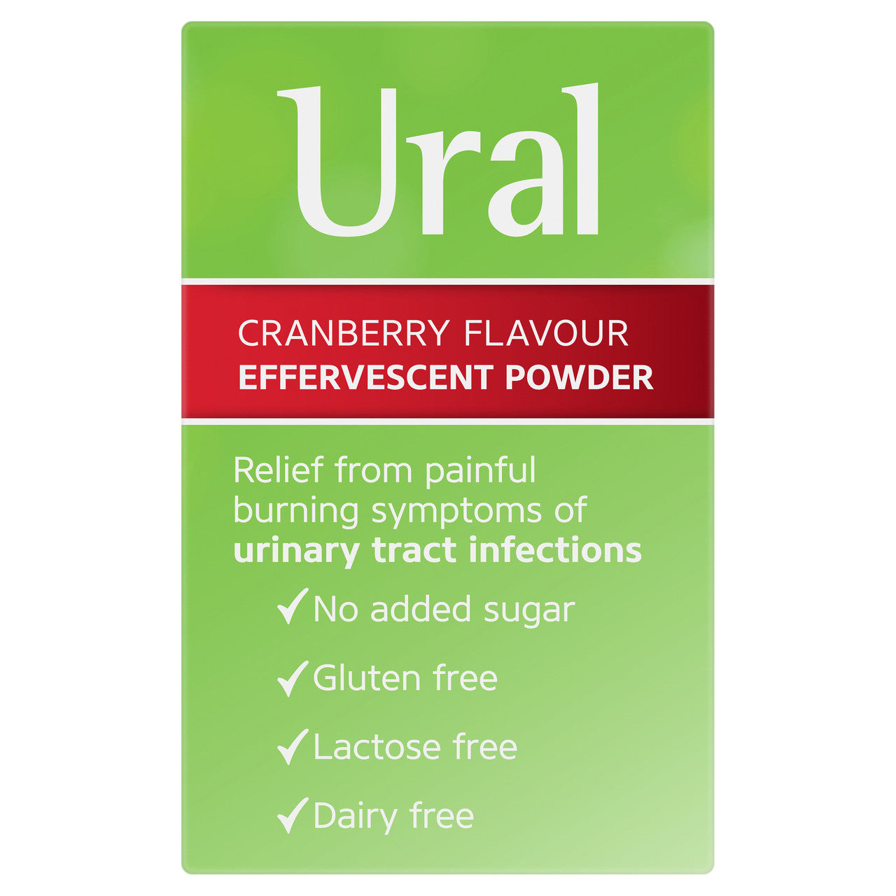 Ural Cranberry Effervescent 28 Sachets Pack