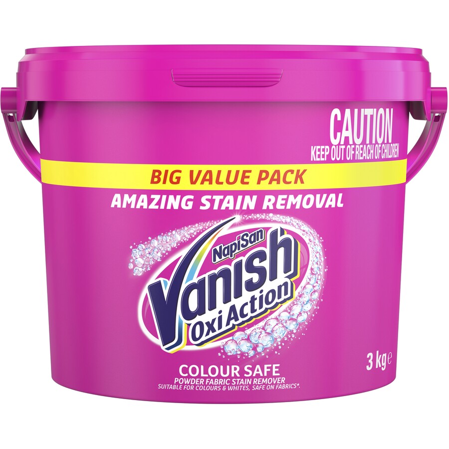 Vanish Napisan Oxiaction 3kg Bucket