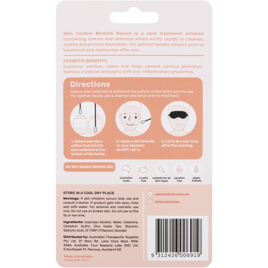 Skin Control Blemish Banish Liquid 15ml