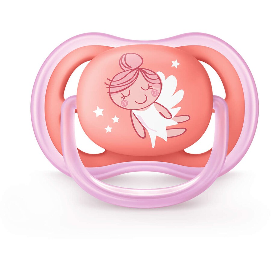 Avent Ultra Air Soother Deco Mixed 6-18 Months 2 Pack - Assorted