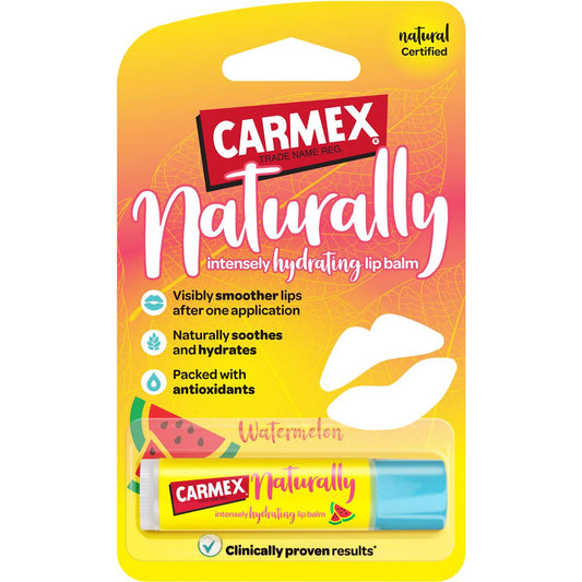 Carmex Naturally Intense Hydrating Lip Balm Watermelon 4.2g