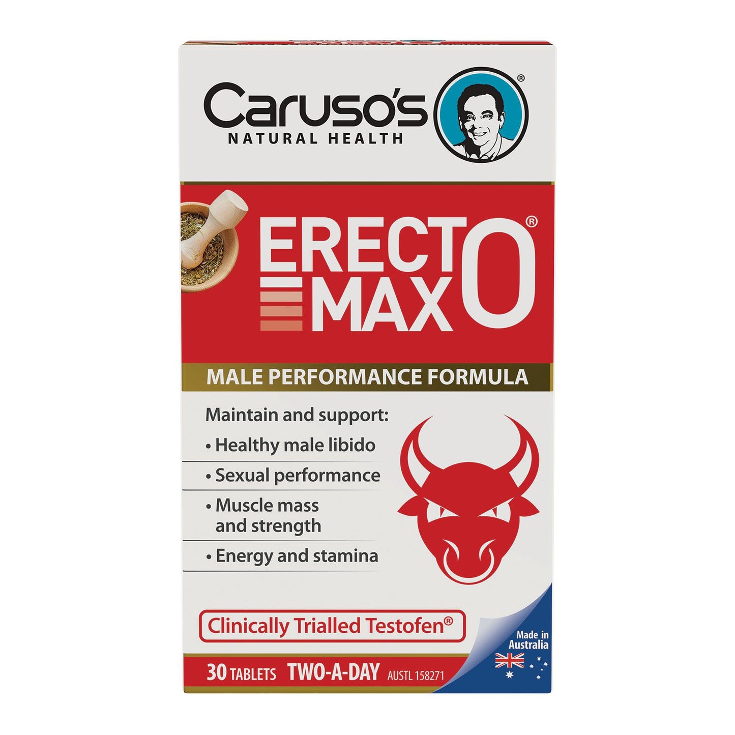 Caruso's Erectomax 30 Tablets