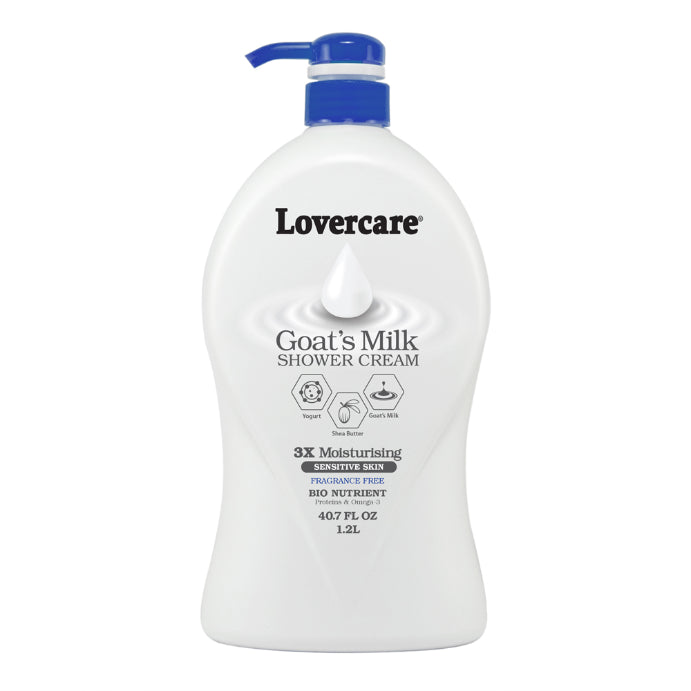 Lovercare Goat's Milk Shower Cream Sensitive Skin 1.2 L