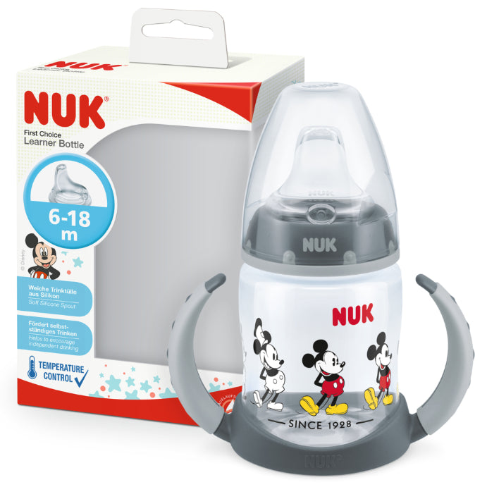Nuk First Choice Learner Bottle 6-18 Months Assorted 150ml