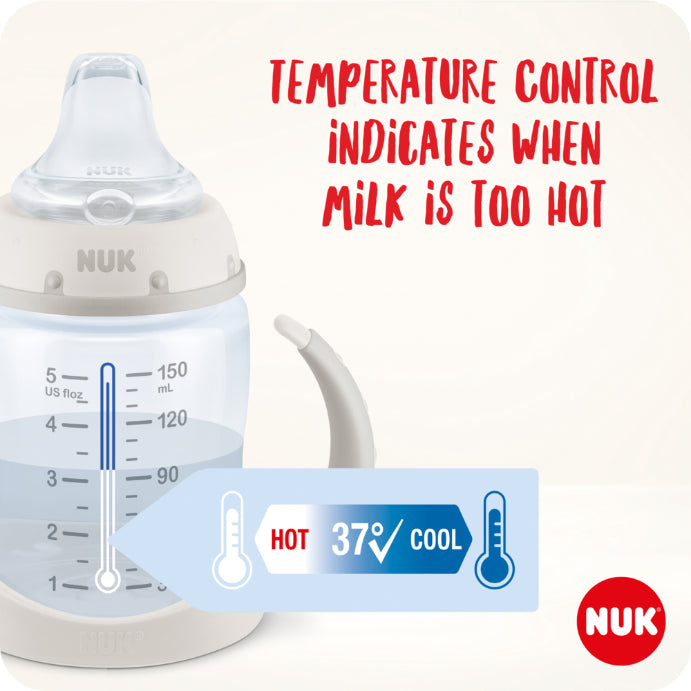 Nuk First Choice Learner Bottle 6-18 Months Assorted 150ml