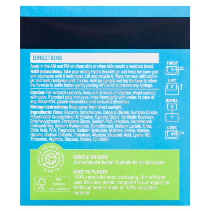 Neutrogena® Hydro Boost Hyaluronic Acid Water Face Gel Refill 50g