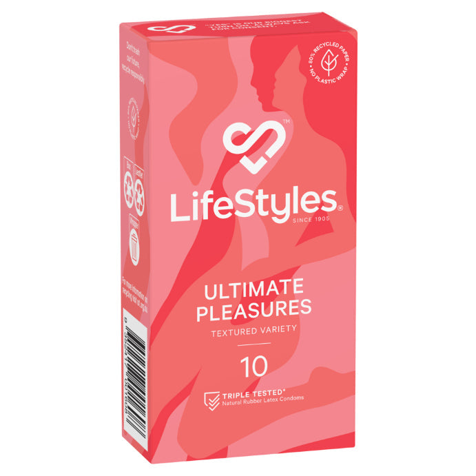 Lifestyles Ultimate Pleasures Condoms 10PK