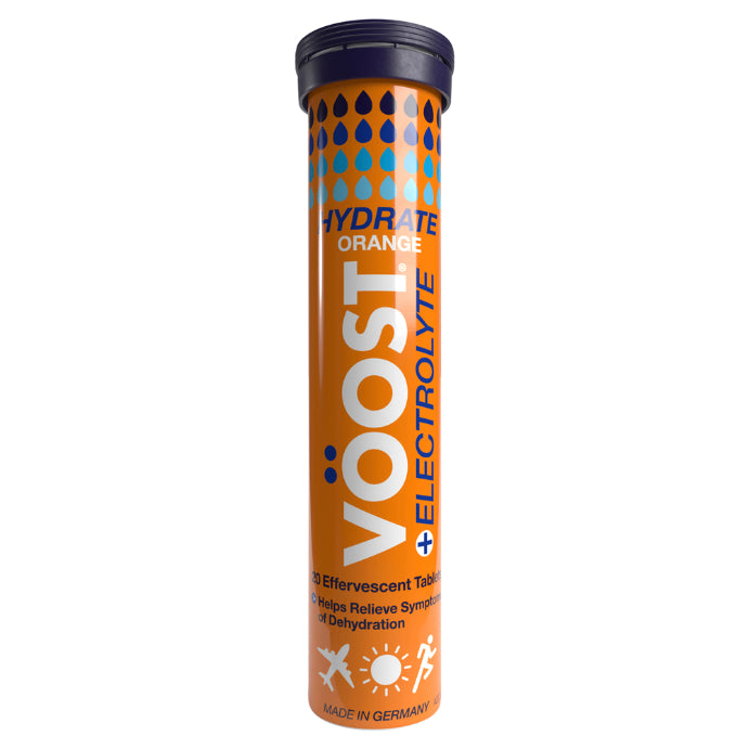 Vöost Hydrate Orange + Electrolyte 20 Effervescent Tablets
