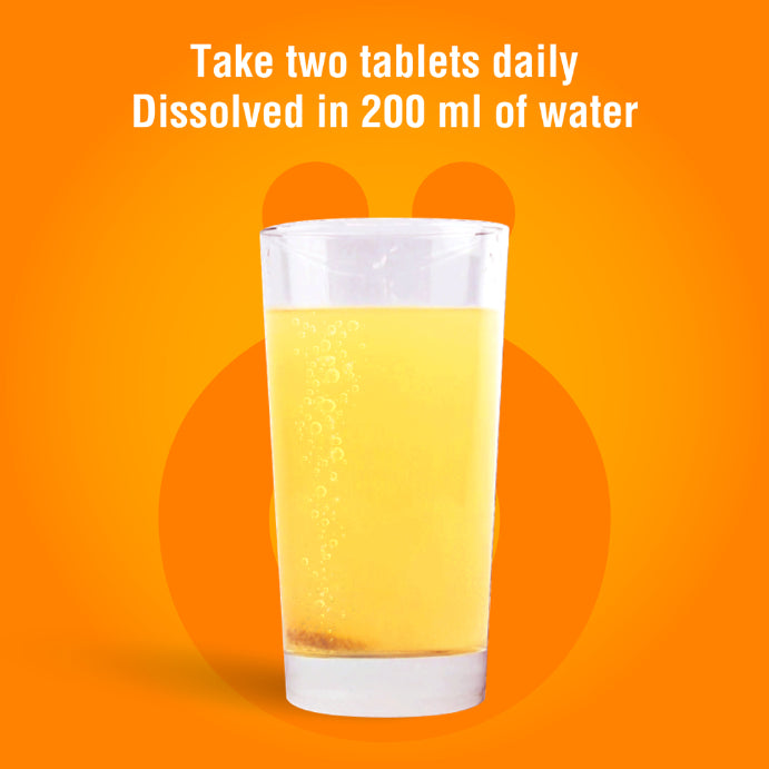 Vöost Hydrate Orange + Electrolyte 20 Effervescent Tablets