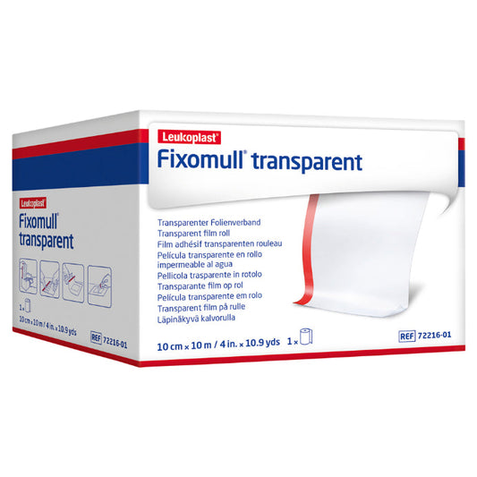 Fixomull Fixomull Transparent Wide Area Fixation 5cmx10m 1 Each
