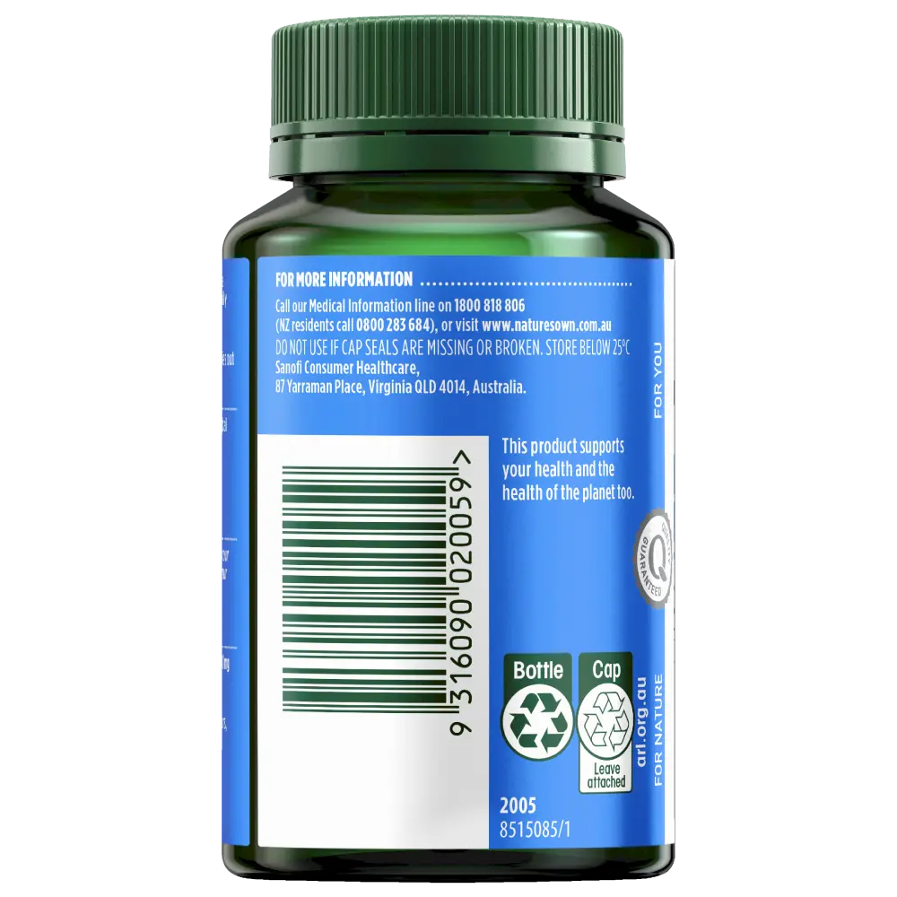 Nature’s Own High Strength Milk Thistle 35000mg 60 Capsules