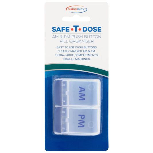 Surgipack Safe-t-dose Am/pm Pill Organiser 1 Each